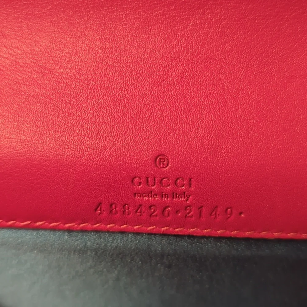 Authentic Gucci Marmont Love velvet clutch - Picture 10 of 10